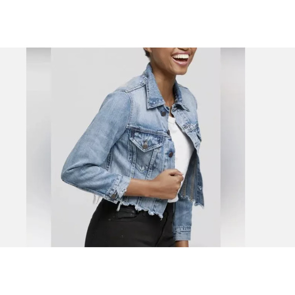 Able Denim Blue Jean Jacket - Picture 1 of 9